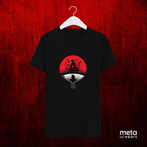 Anime Naruto Itachi Uchiha (Black Tees)