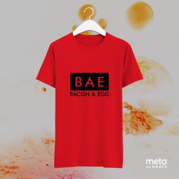 BAE Bacon & Egg (Red Unisex Tees)