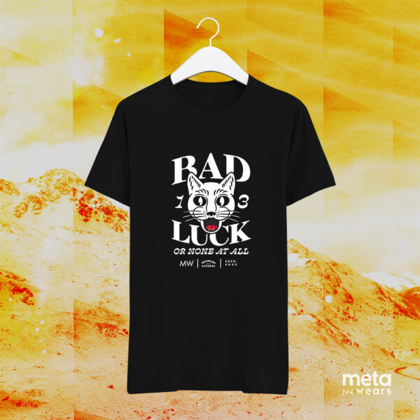 Bad Luck (Black Unisex Tees)