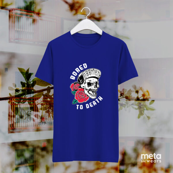 Bored to death (Blue Unisex Tees)