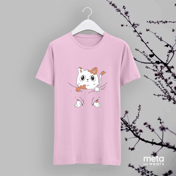 Cute Baby Cat (Pink Tees)