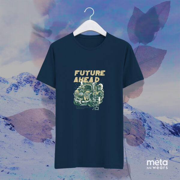 Future Ahead (Navy Blue Unisex Tees)