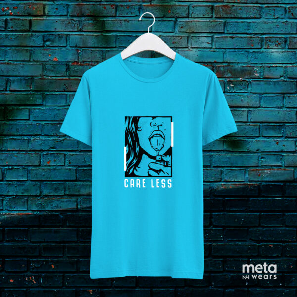 Care Less (Sky blue Unisex Tees