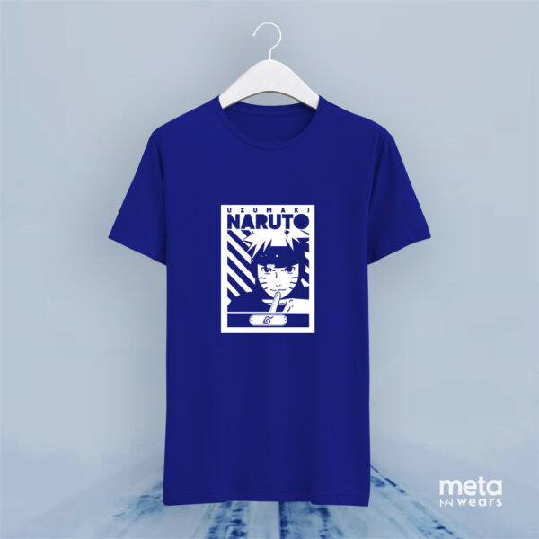 Uzumaki Naruto (Blue Unisex Tees)